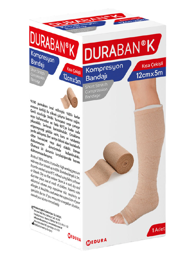Duraban K Kısa Çekişli Bandaj