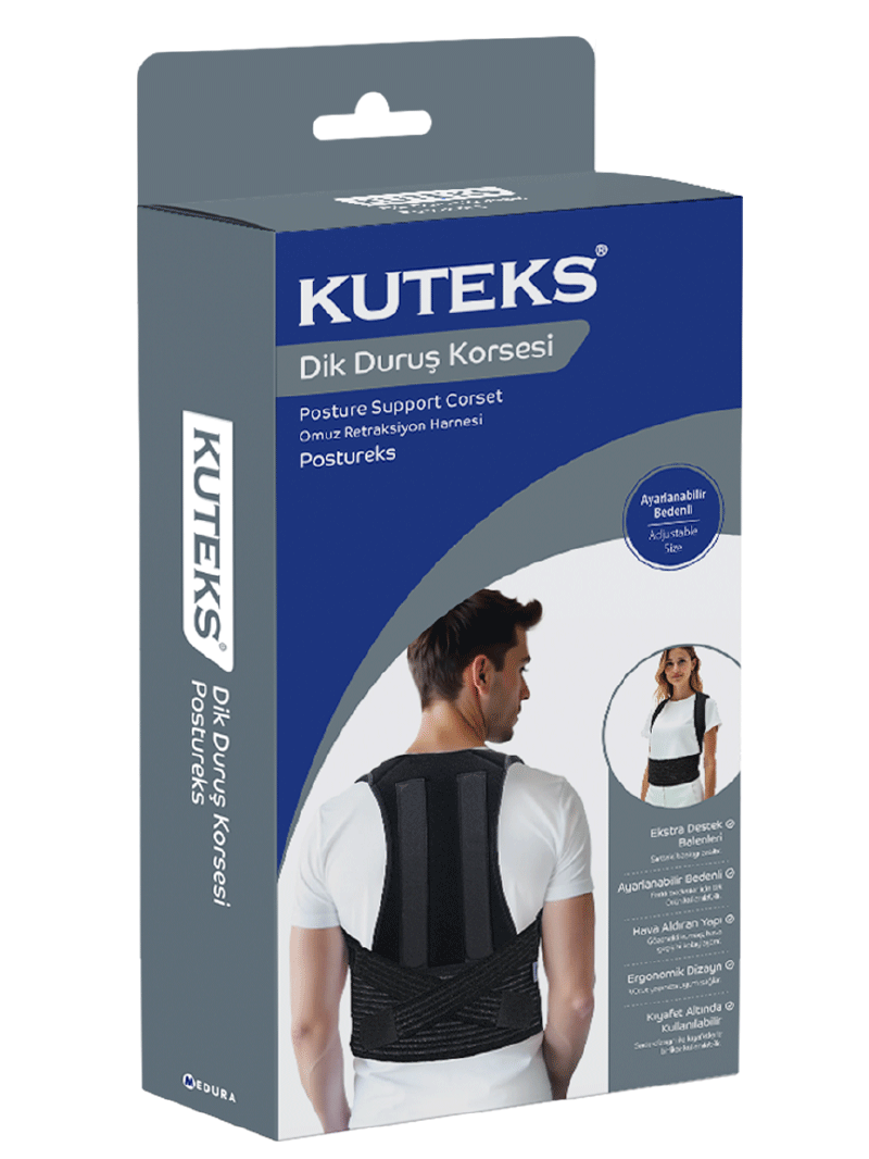 Kuteks Dik Duruş Korsesi