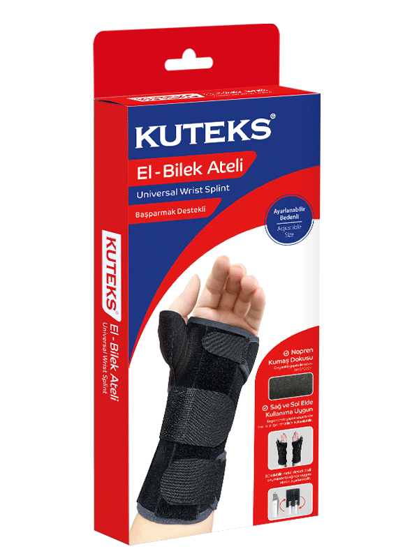 Kuteks El Bilek Ateli Başparmak Destekli