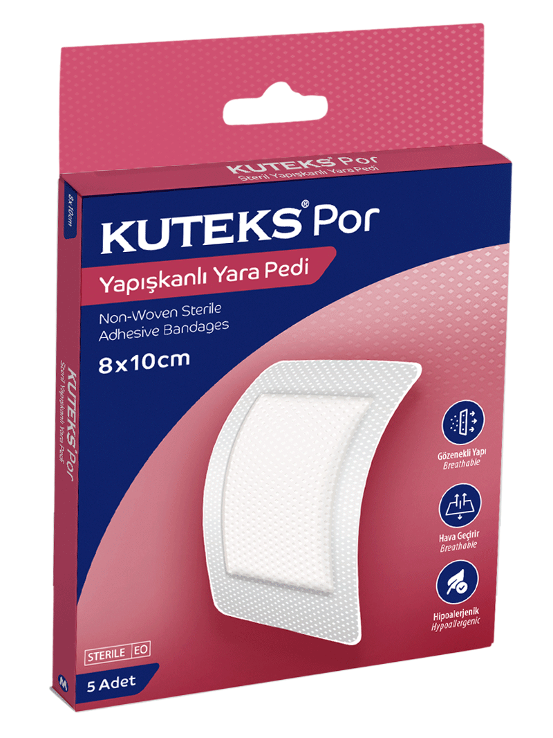 Kuteks Por Yapışkanlı Yara Pedi