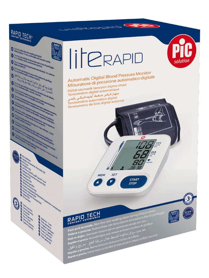 Lite Rapid Dijital Tansiyon Aleti Koldan